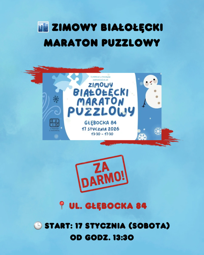 Weekend 16-18 stycznia w Warszawie - wydarzenia weekend 16 18.01 4