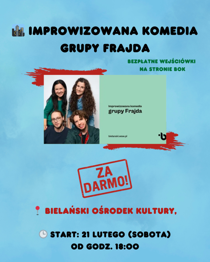 Weekend 20–22 lutego 2025 w Warszawie – co robić? Najciekawsze wydarzenia 13