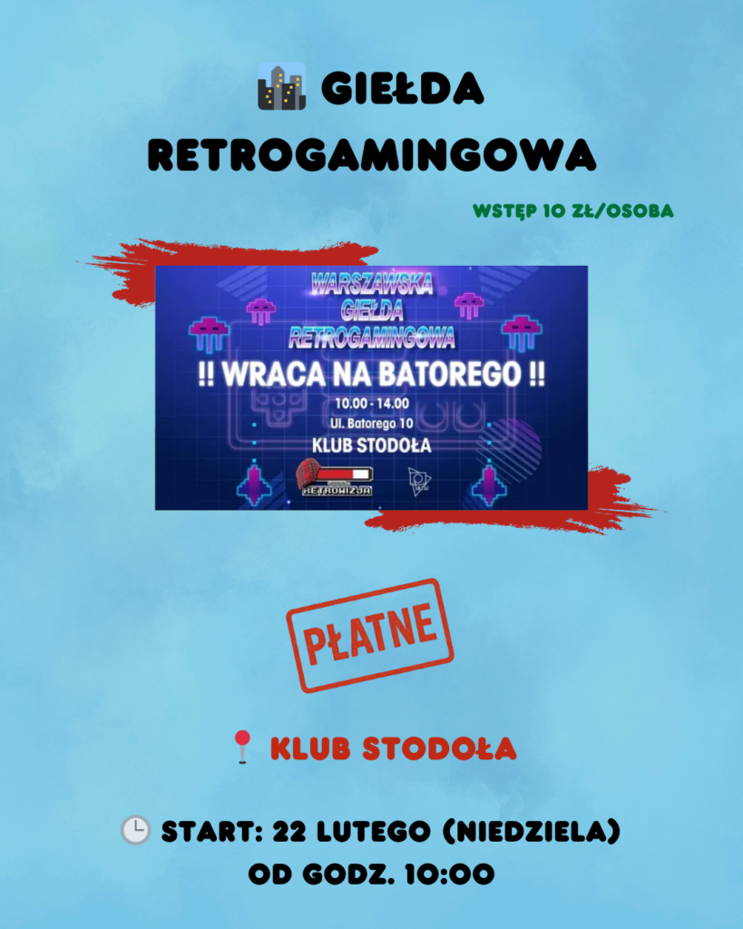 Weekend 20–22 lutego 2025 w Warszawie – co robić? Najciekawsze wydarzenia 16