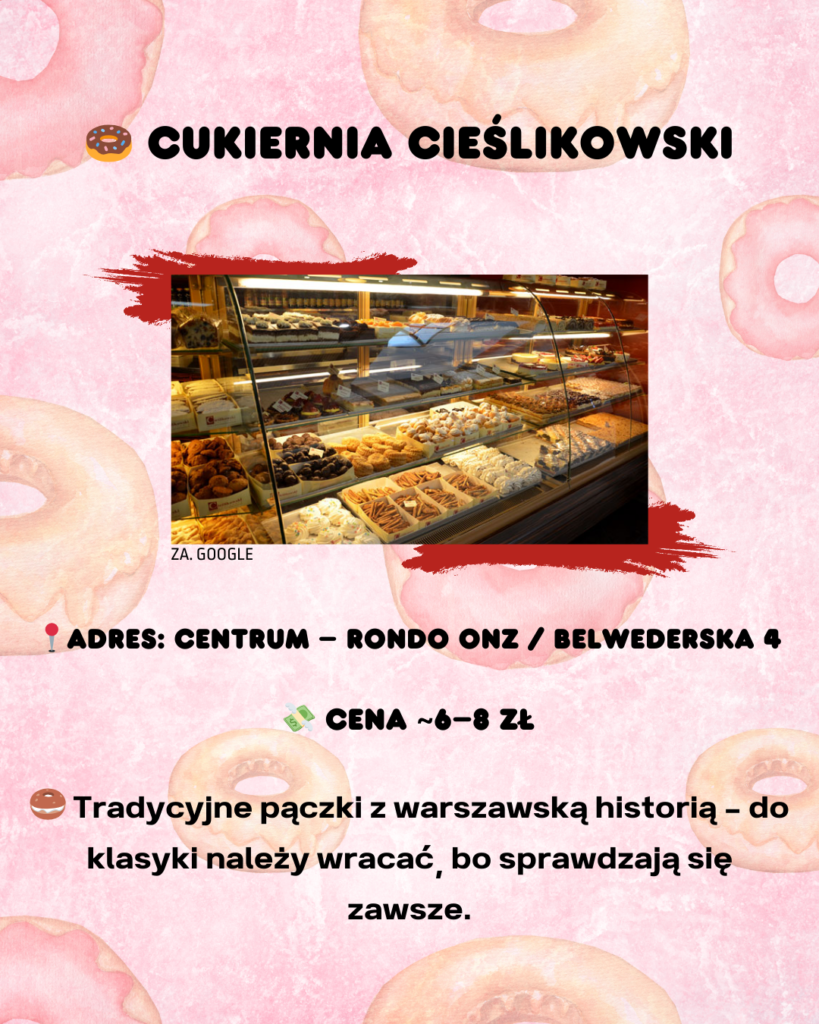 Tłusty Czwartek 2026 - gdzie iść na pączki w Warszawie? 6