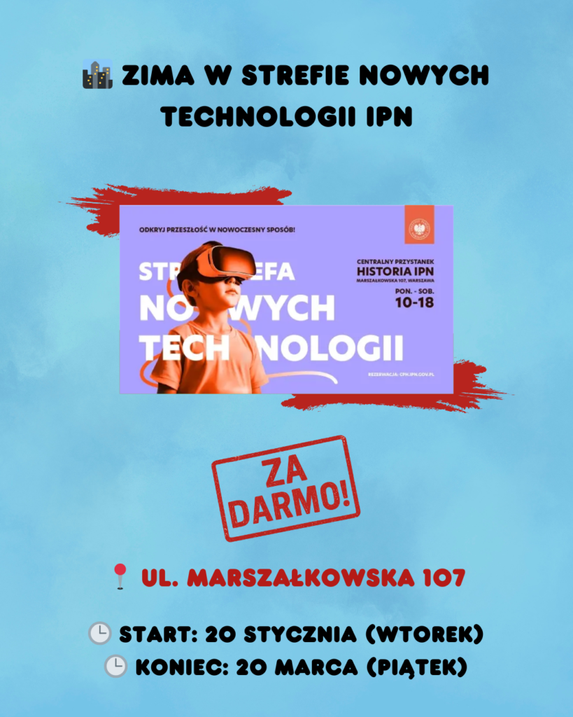 Weekend 20–22 lutego 2025 w Warszawie – co robić? Najciekawsze wydarzenia 9